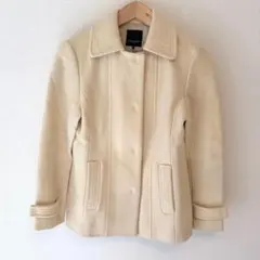 UNITED ARROWS ウール ジャケット クリーム 36