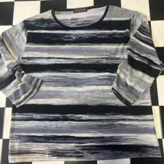 J7272 カラバザ　七分袖カットソー サイズF