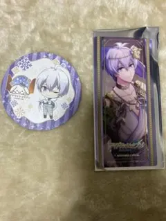 【2点セット】アイナナ 壮五 ブックマーク&コースター