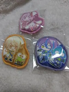 プロセカ サンリオ セガ ラッキーくじ Ｄ賞 ふわふわバッジ ワンダショ