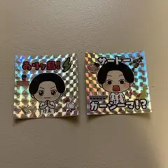 けえ ホログラムシール 2枚セット