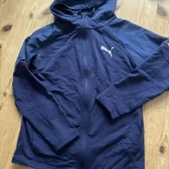 PUMA ネイビー フード付きジャケット150