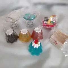 食品サンプル　ゼリー　カクテル　ラーメン　升酒　8個セット