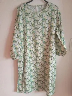 新品★クーポール　グランプリュム★リバティ生地【パラダイス・パーム】ワンピース