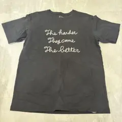 Johnbull テキストプリント 黒Tシャツのサムネイル