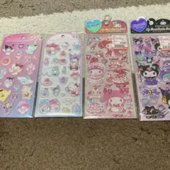 サンリオ ジュエルマシュマロ ステッカー 2枚 マイコーディネート　2枚　計4枚