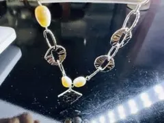 パールチャーム　ブレスレット