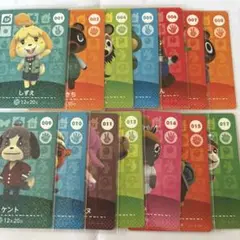 どうぶつの森 amiiboカード SP 第1弾 14枚セット 被りなし
