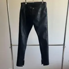 美品✨mnml★レザースキニーパンツ/ジップ仕様 /29のサムネイル