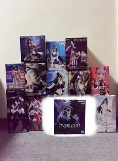オーバーロード アインズ アルベド シャルティア フィギュア 11体セット