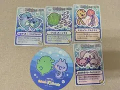 江ノ島水族館　たまごっち　えのたまカード　ステッカー＆コースター5枚セット