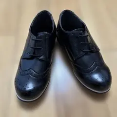 新品未使用☆コムサイズム　黒　ウィングチップ　フォーマルシューズ20㎝