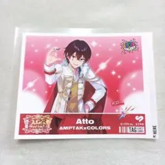 Atto AMPTAK×COLORS ステッカー あっとくん ラベル缶　限定