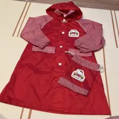 未着用　レトロ　ハローキティ　カッパ　レインコート