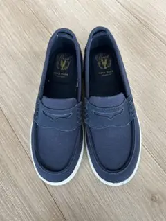 Cole Haan ネイビー ローファー