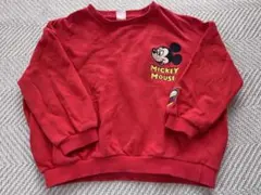 しまむらミッキーマウス トレーナー 110センチ　レトロ　LITTC ディズニー