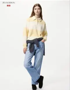UNIQLO JW ANDERSON ストレートデニム 63BLUE 25