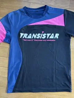 TRANSISTAR スポーツTシャツ 黒/青/ピンク