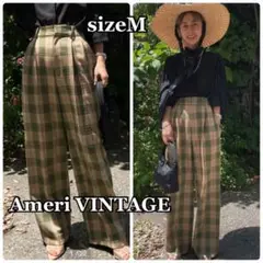 グリーン カジュアルパンツ