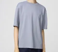 【新品未使用】UNIQLO エアリズムコットンオーバーサイズTシャツ 5分 XL