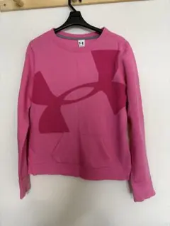 Under Armour ピンクパーカー YXL