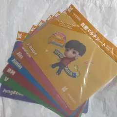 【全7種セット】Tiny Tan 紅茶花伝 抗菌マルチシート　タイニータン