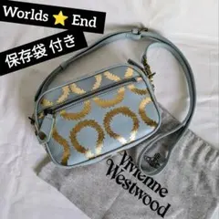 vivienne westwood スクイグル柄 ショルダーCAMERA BAG