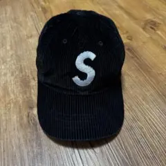 SUPREME コーデュロイキャップ 黒