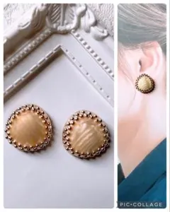 1点作品☺︎ 大粒サファイアピアス イヤリングに変更可能☆ - メルカリ