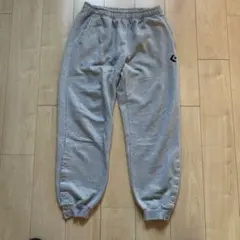 グレー スウェットパンツ 紐なし
