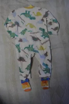 エフオーキッズF.O.KIDSロンパース＆靴下セットバッグ付動物柄80