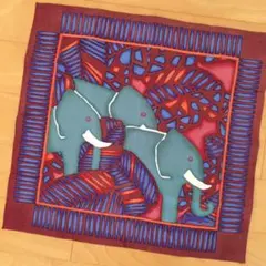 ジムトンプソン　タイシルク ハンカチ スカーフ ポケットチーフ