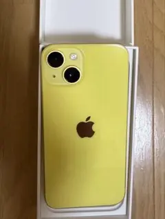 美品 iPhone 14 128 イエロー 本体