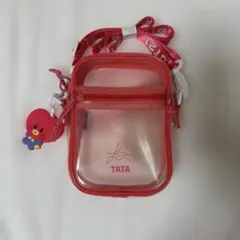 BT21 TATA クリアショルダーバッグ