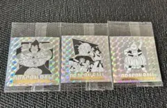 ドラゴンボールウエハースシール3枚枚