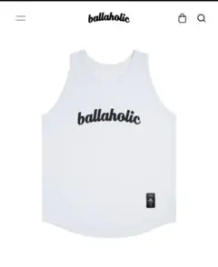 ballaholic タンクトップ ホワイト