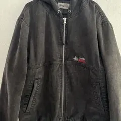 Stussy ブラックジャケット　アクティブジャケット　デトロイト　サンタフェのサムネイル