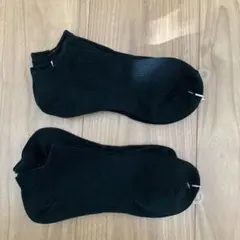 子ども用　ソックス　19〜21㎝　黒　くるぶし　4足分セット　スクールソックス