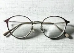 ★◼️JINS ジンズ LMF-19A-017 メタルフレーム 度入メガネ