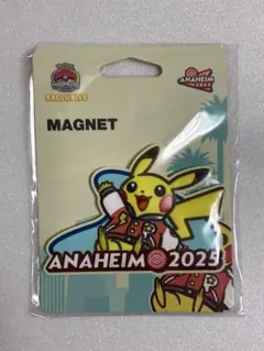 WCS2025 限定　ピカチュウ　メインビジュアル　マグネット　アナハイム