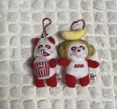AAA え〜パンダ キーホルダー ストラップマスコット 伊藤千晃 赤