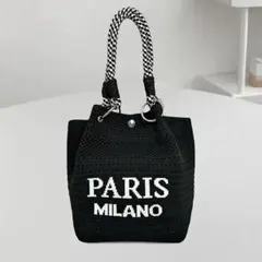 PARIS MILANO ロゴ　トートバッグ　日曜限定セール