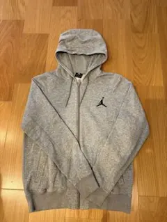 Jordan グレー フルジップパーカー M
