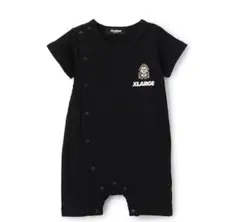 XLARGE KIDS ブラックロンパース 70cm