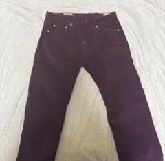 Levi's 502 TAPER コーデュロイパンツ パープル W30 L32