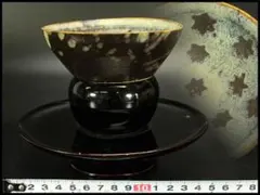 茶道具 中国美術 天目茶碗 台 揃(P206) 茶道具 中国美術 天目茶碗 台 揃(P206) - メルカリ