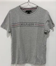 TOMMY HILFIGER ロゴ Tシャツ グレー Sサイズ