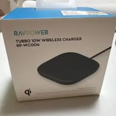 RAVPOWER 10W ワイヤレス充電器 RP-WC006