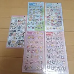 ボンボンドロップシール&Candy Gem 5枚セット