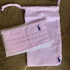 ★新品未使用未開封★ポロ・ラルフ・ローレン ピンクマスク セット